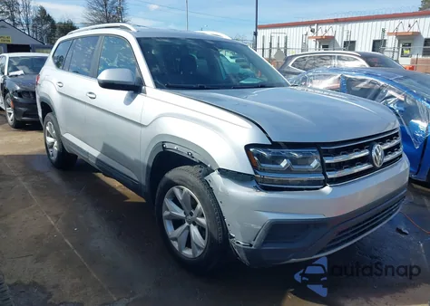 2019 Volkswagen Atlas 2.0T S from USA, damaged, VIN 1V2AP2CA0KC595304